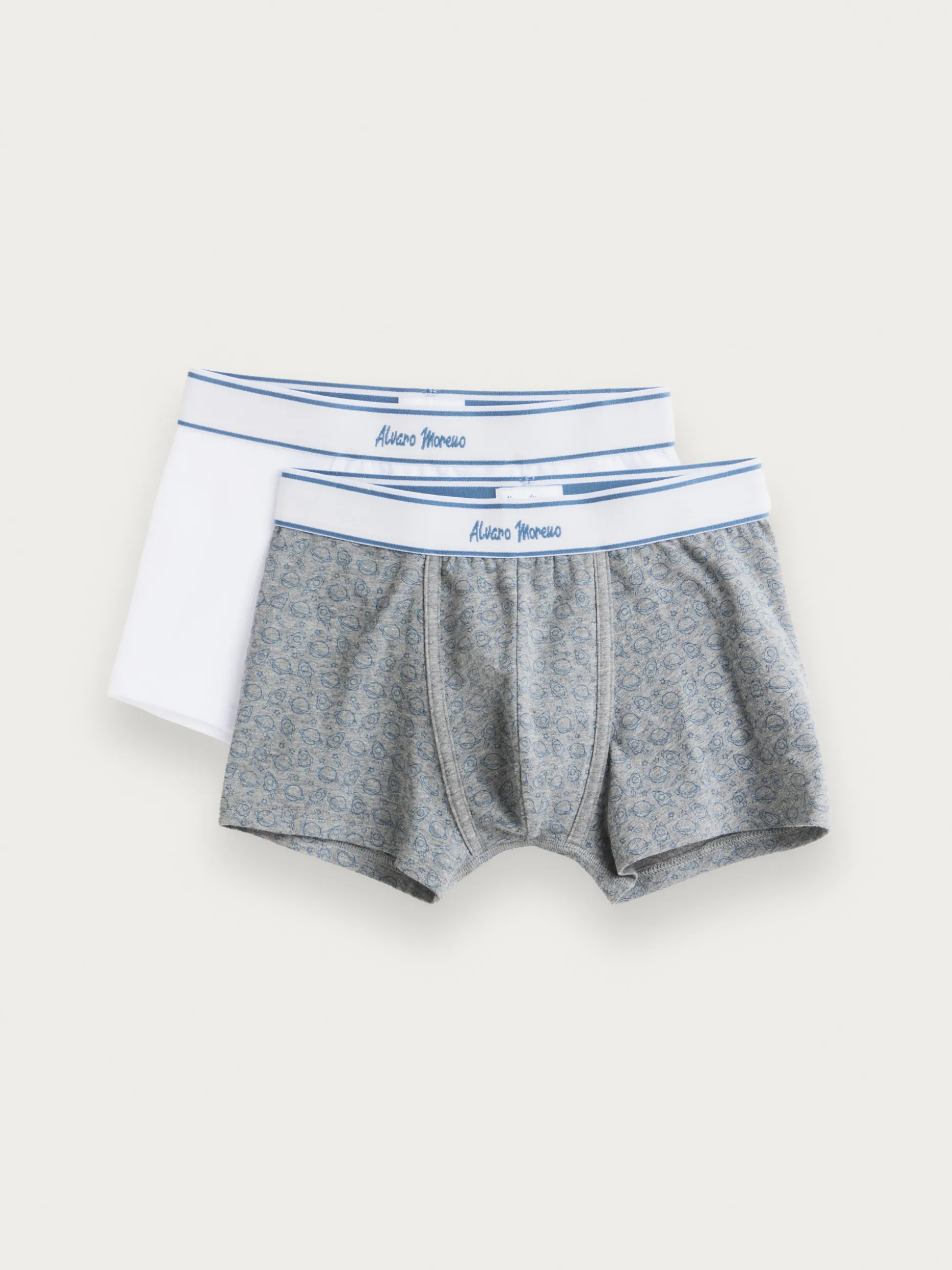 BOXER PLANET KIDS GRIS<Alvaro Moreno Fashion