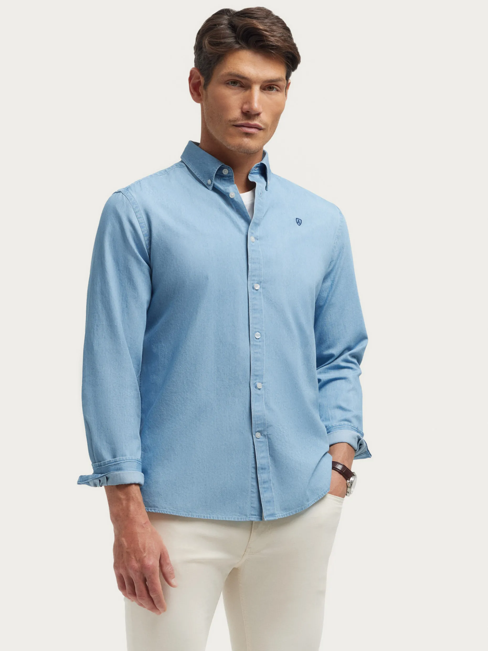 CAMISA DENIM B.DOWN <Alvaro Moreno Flash Sale