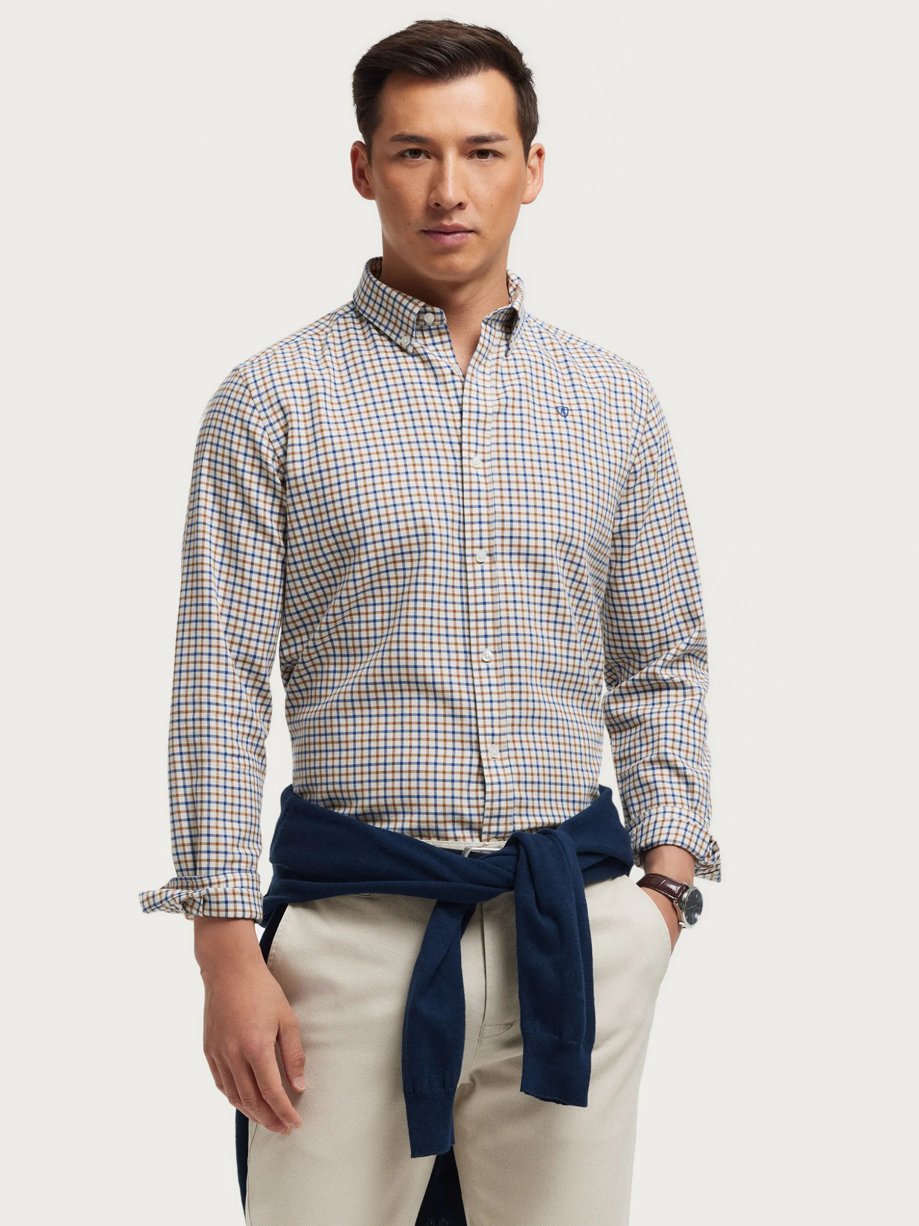 CAMISA FLANNEL CHECKS <Alvaro Moreno Shop