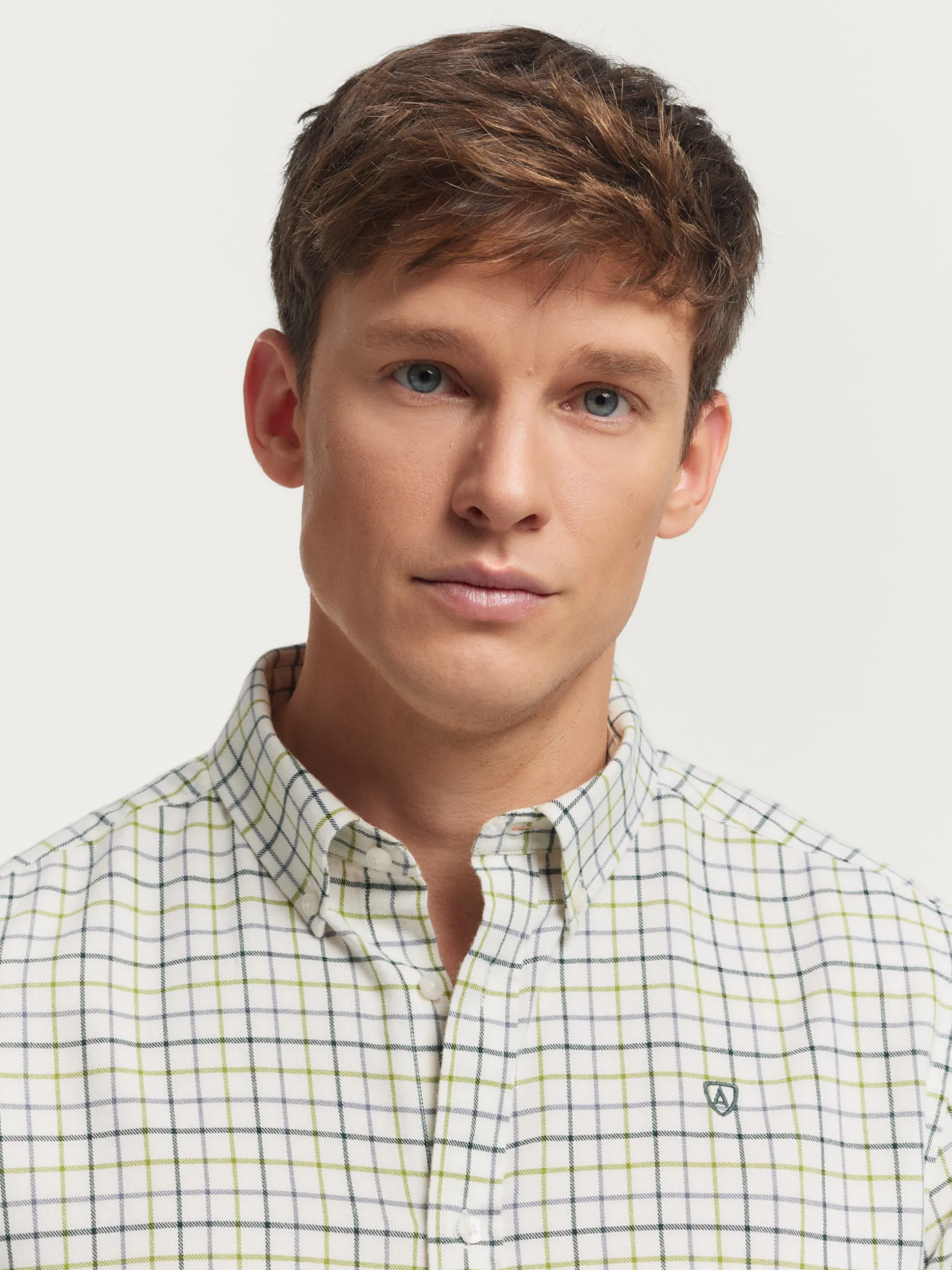 CAMISA FLANNEL CHECKS <Alvaro Moreno Outlet