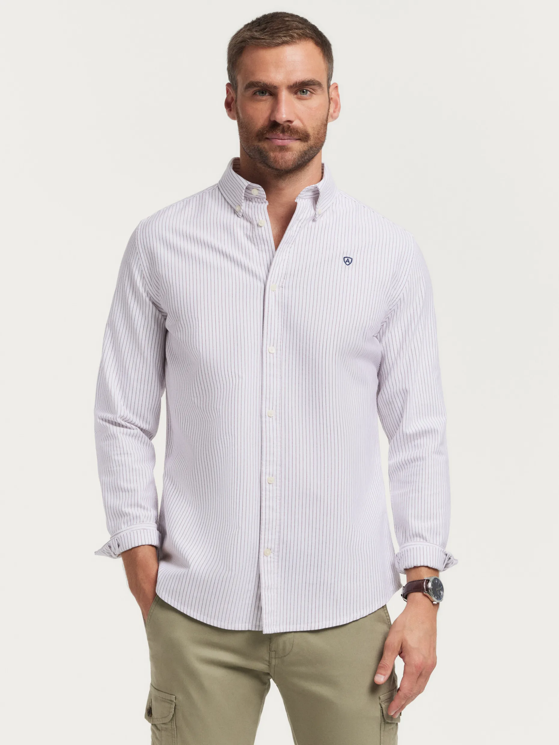 CAMISA OXFORD ASTON <Alvaro Moreno Flash Sale