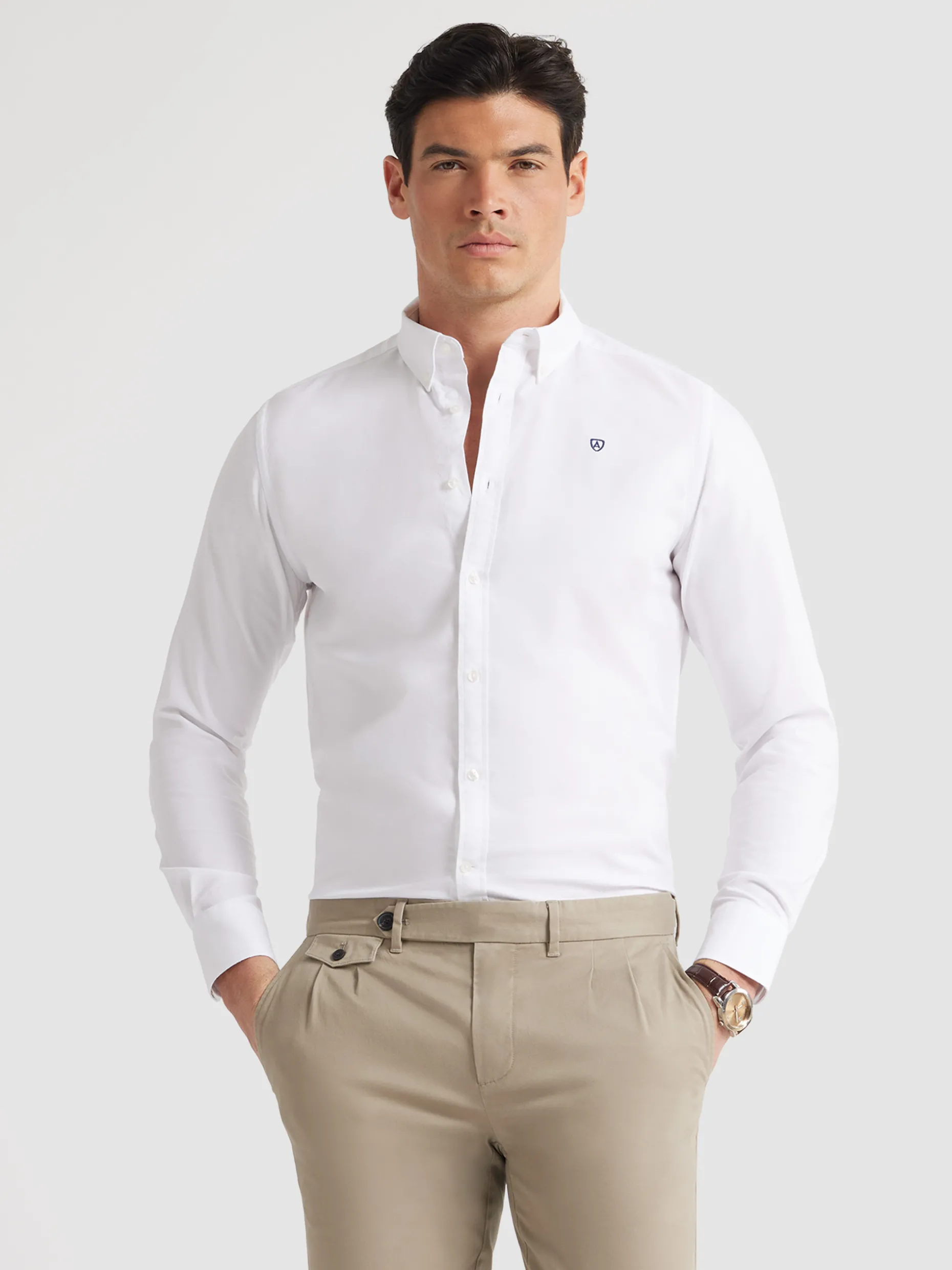 CAMISA OXFORD BASIC <Alvaro Moreno Best