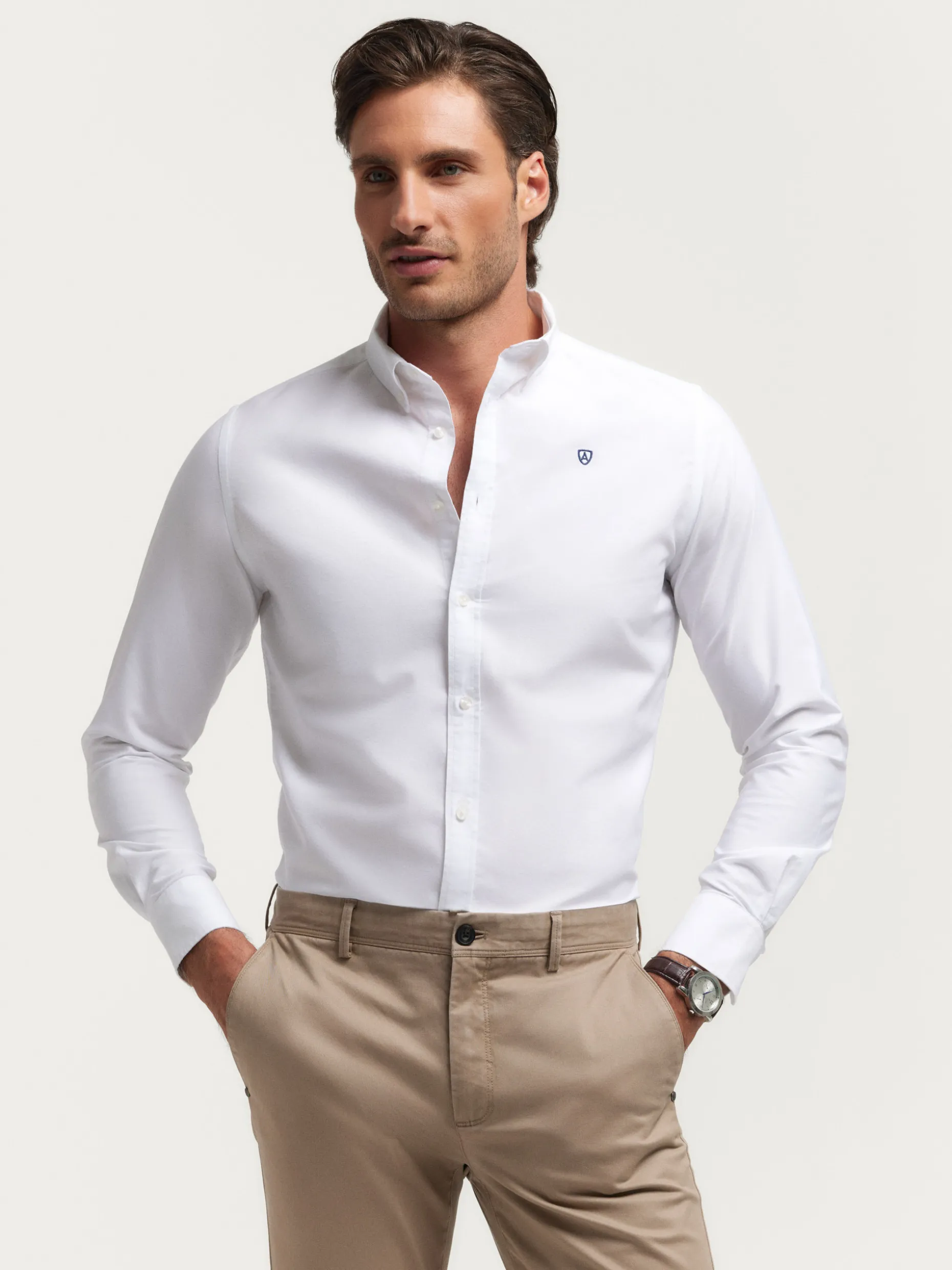 CAMISA OXFORD BASIC <Alvaro Moreno Outlet