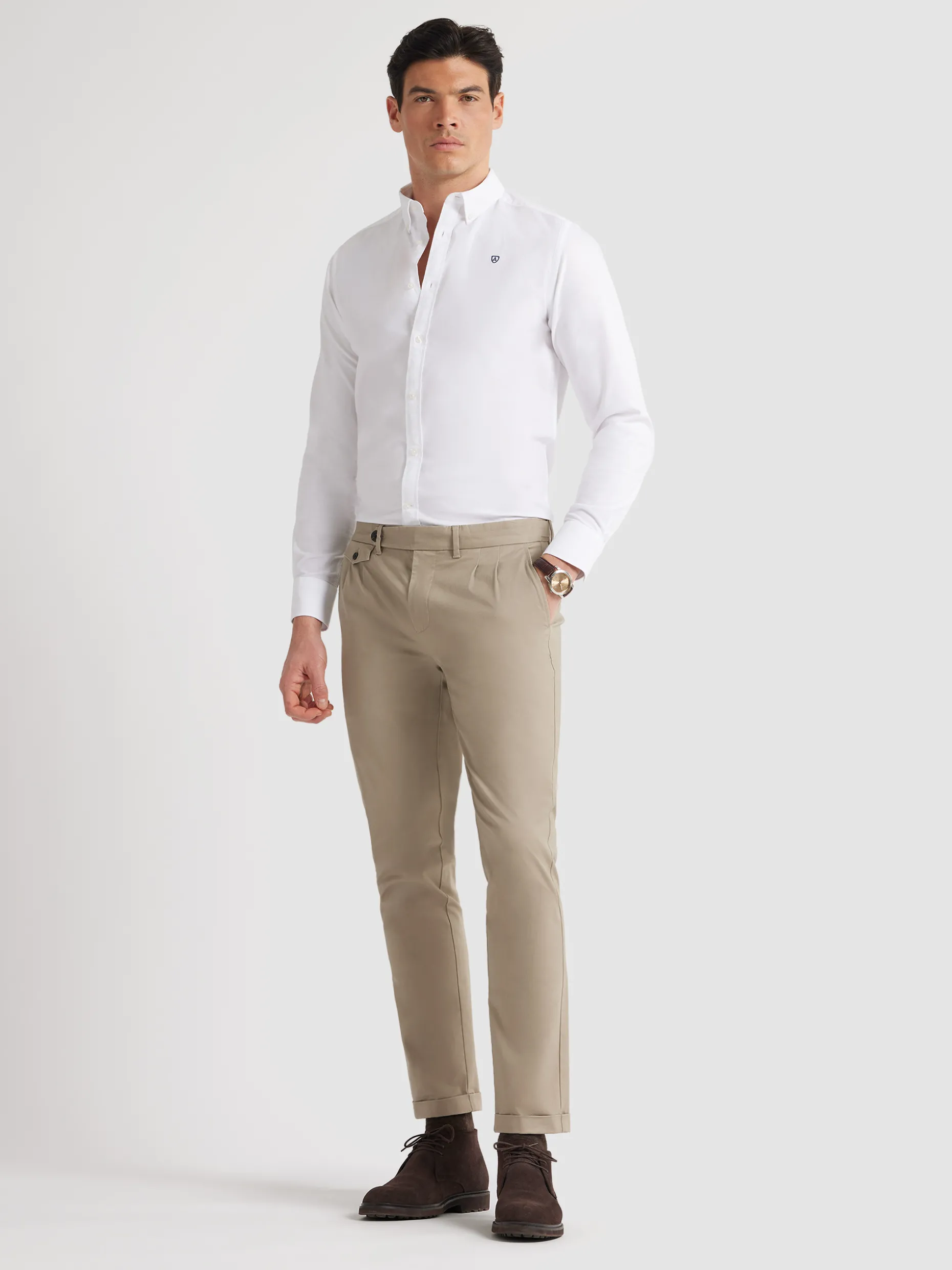 CAMISA OXFORD BASIC <Alvaro Moreno Best