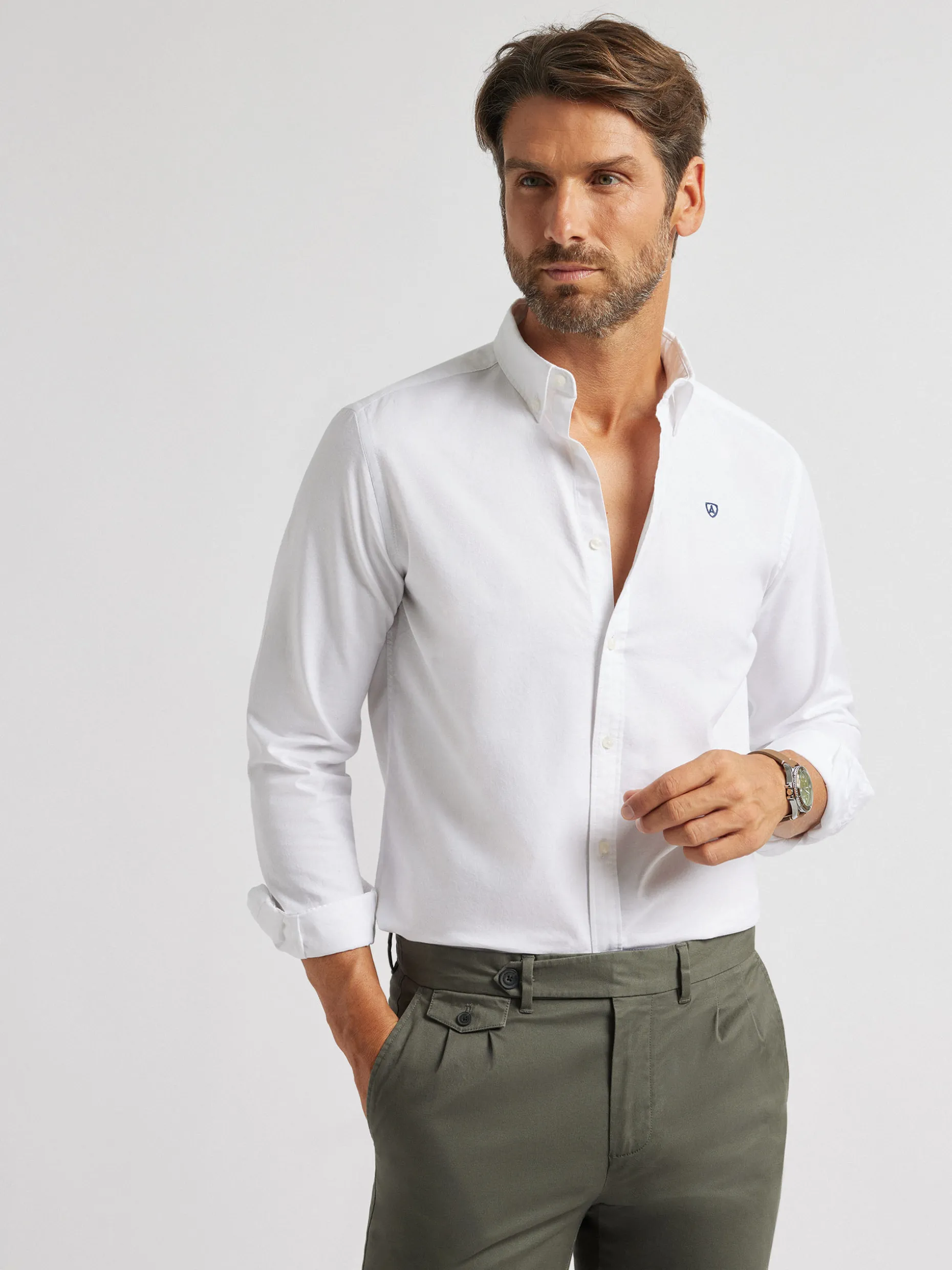 CAMISA OXFORD BASIC <Alvaro Moreno Online