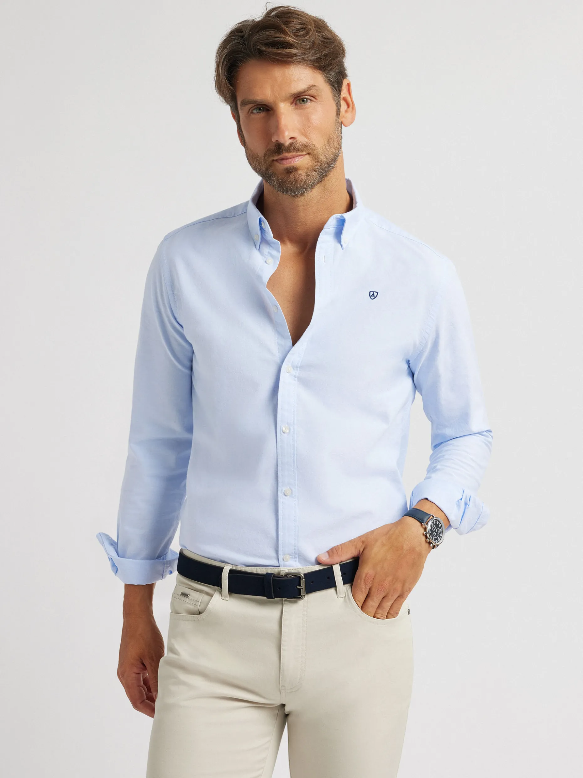 CAMISA OXFORD BASIC <Alvaro Moreno Best