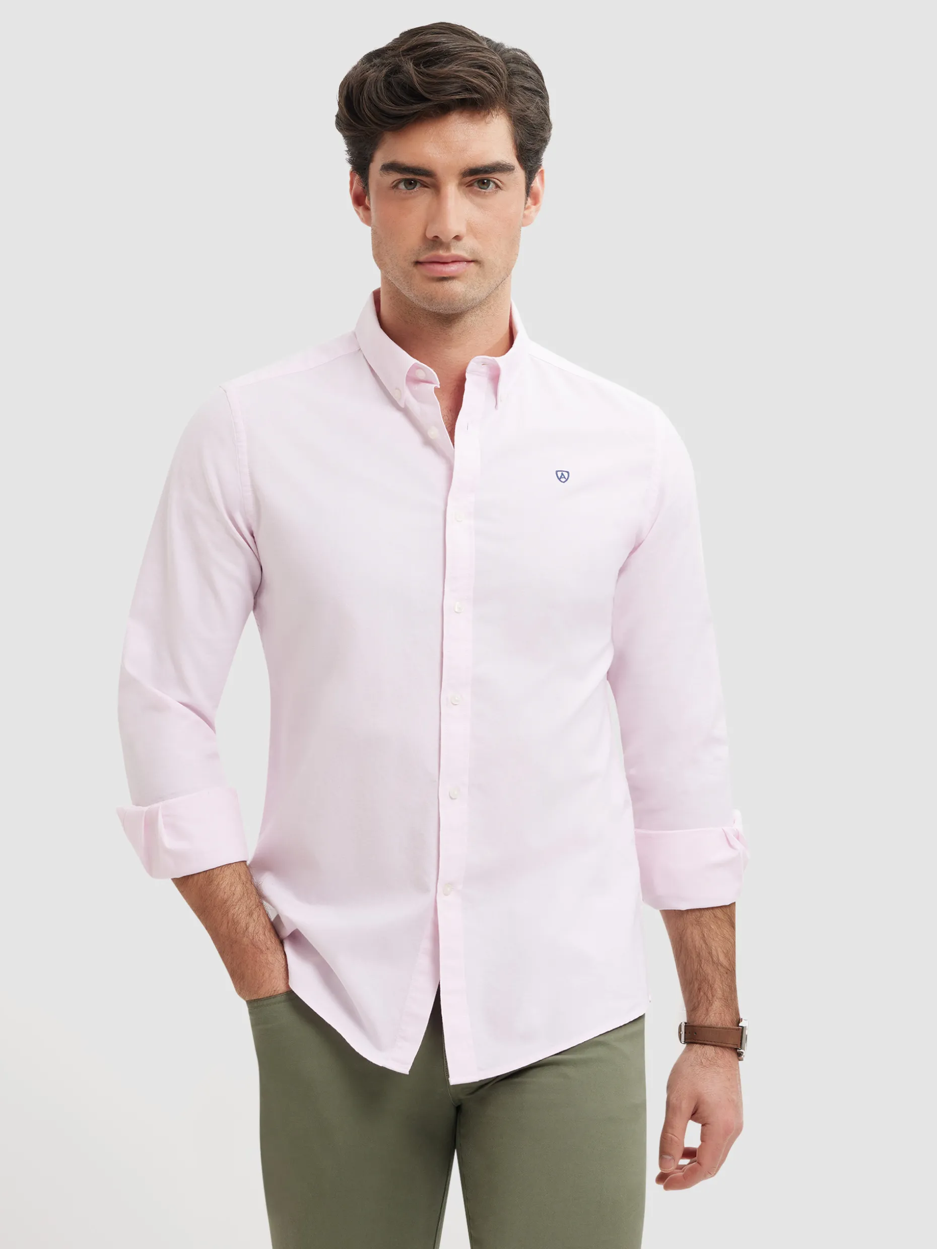 CAMISA OXFORD BASIC <Alvaro Moreno Outlet