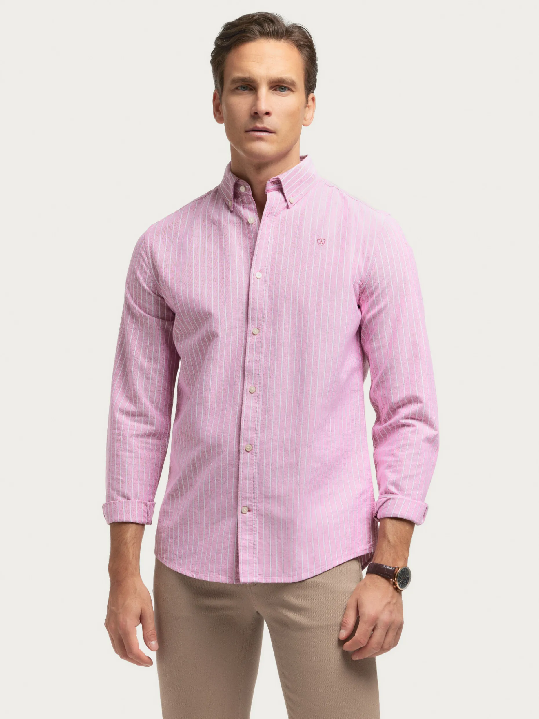 CAMISA OXFORD CLUB <Alvaro Moreno Hot