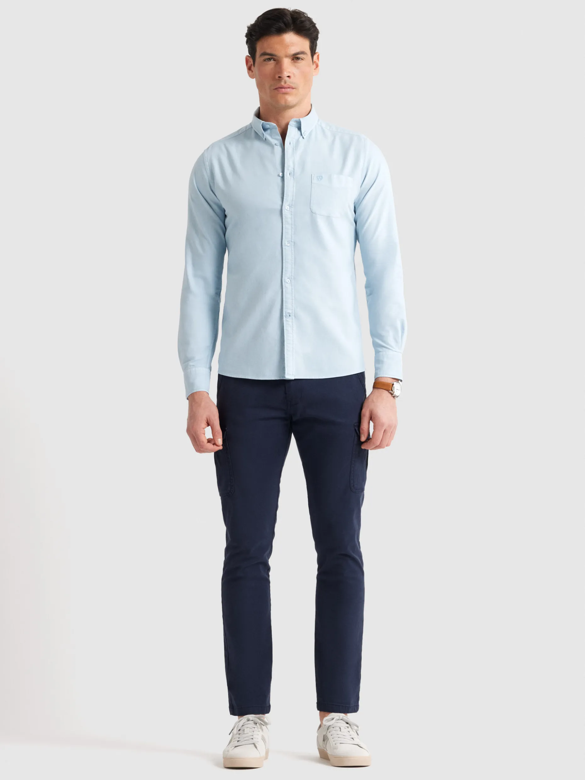 CAMISA OXFORD POCKET DYE <Alvaro Moreno Online