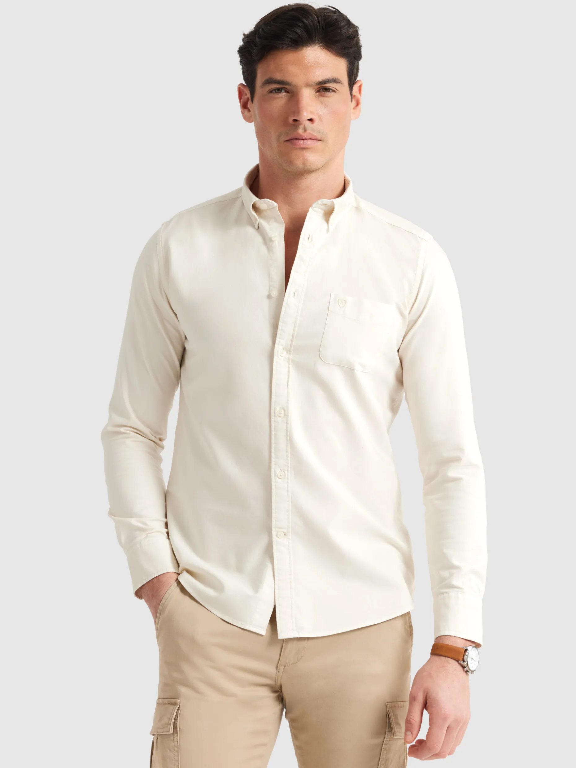 CAMISA OXFORD POCKET DYE <Alvaro Moreno Store