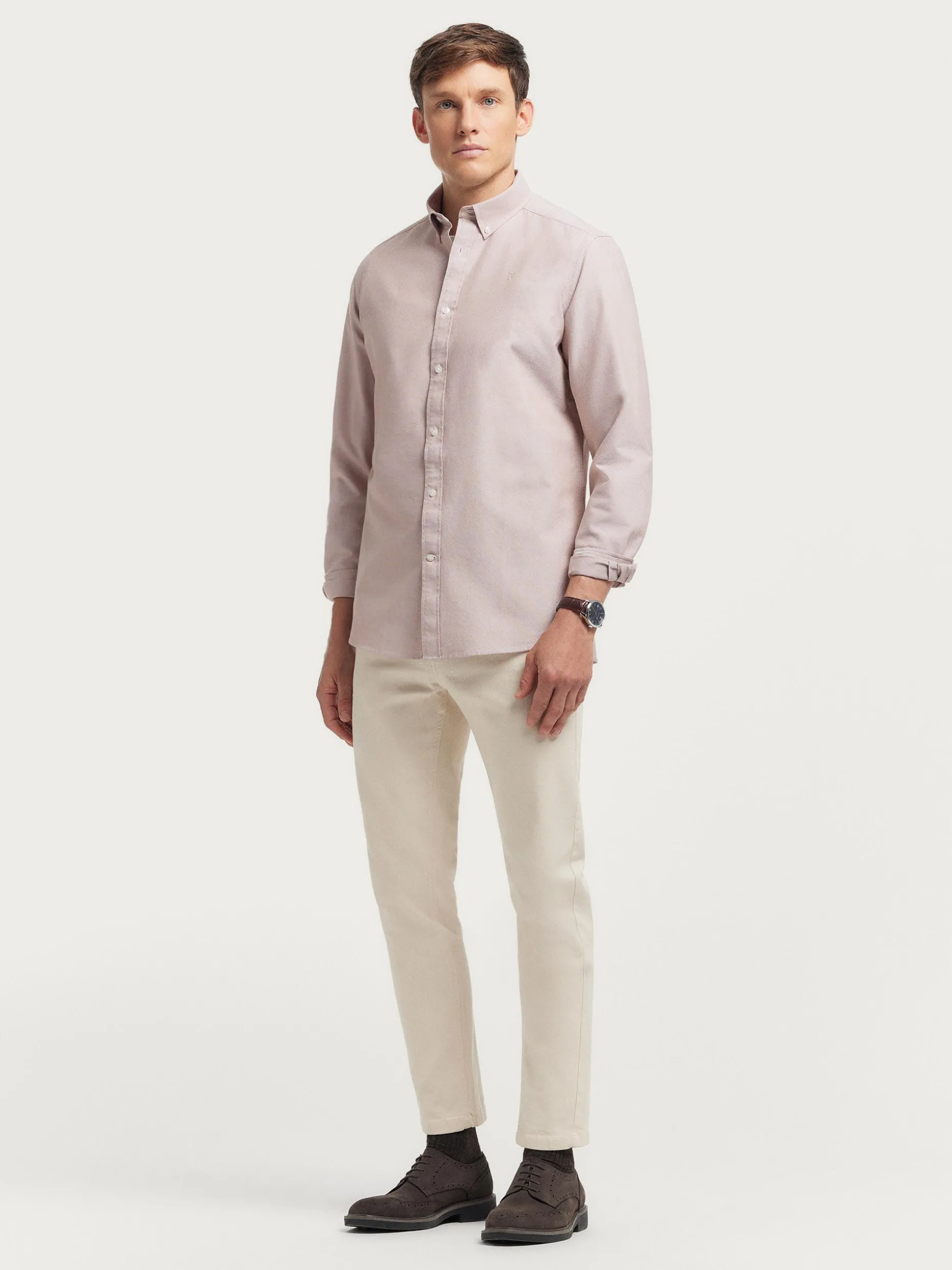 CAMISA OXFORD SOLID <Alvaro Moreno Online