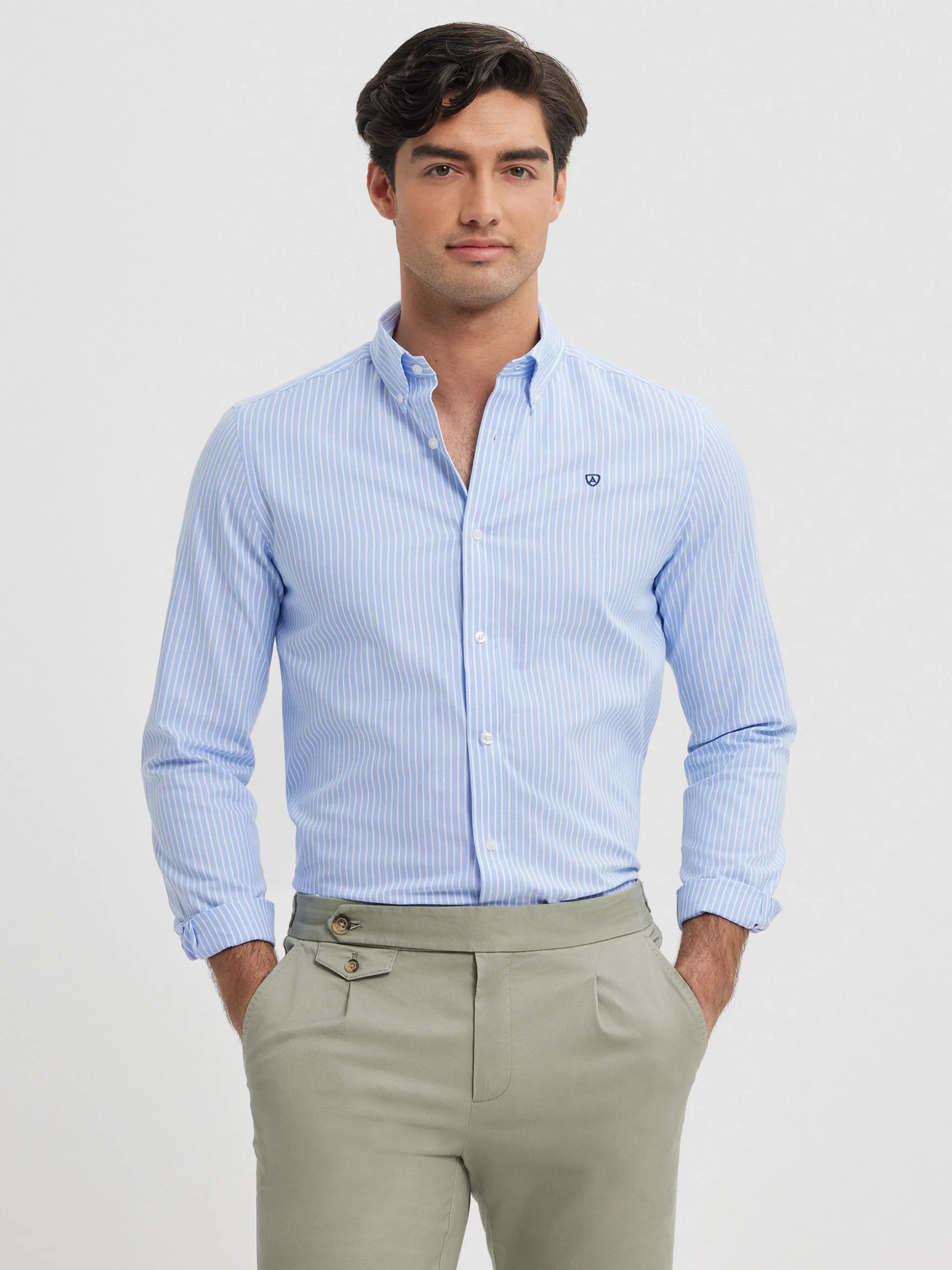 CAMISA RAYAS DUTTON <Alvaro Moreno Flash Sale