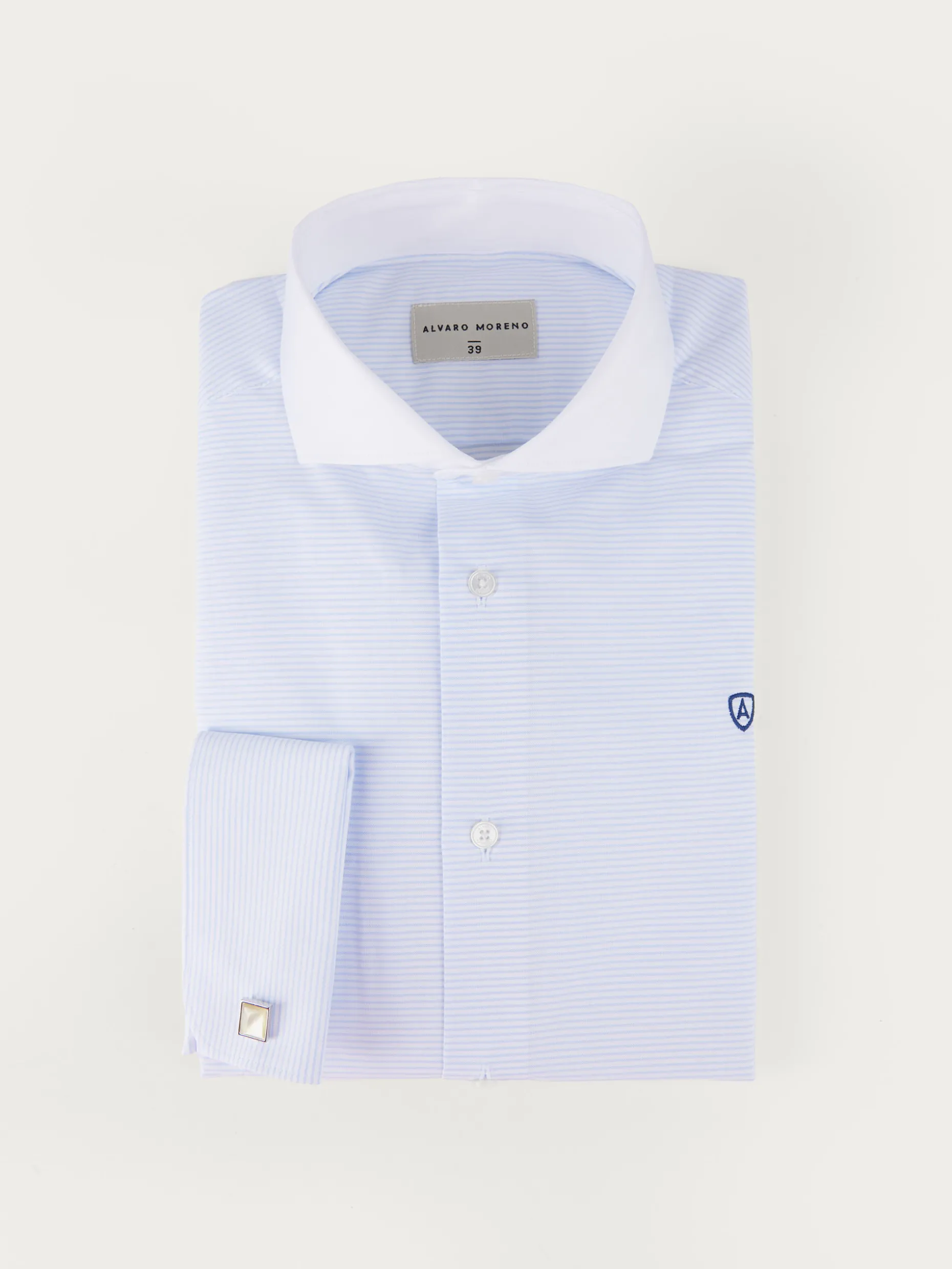 CAMISA RAYAS P.DOBLE <Alvaro Moreno Shop