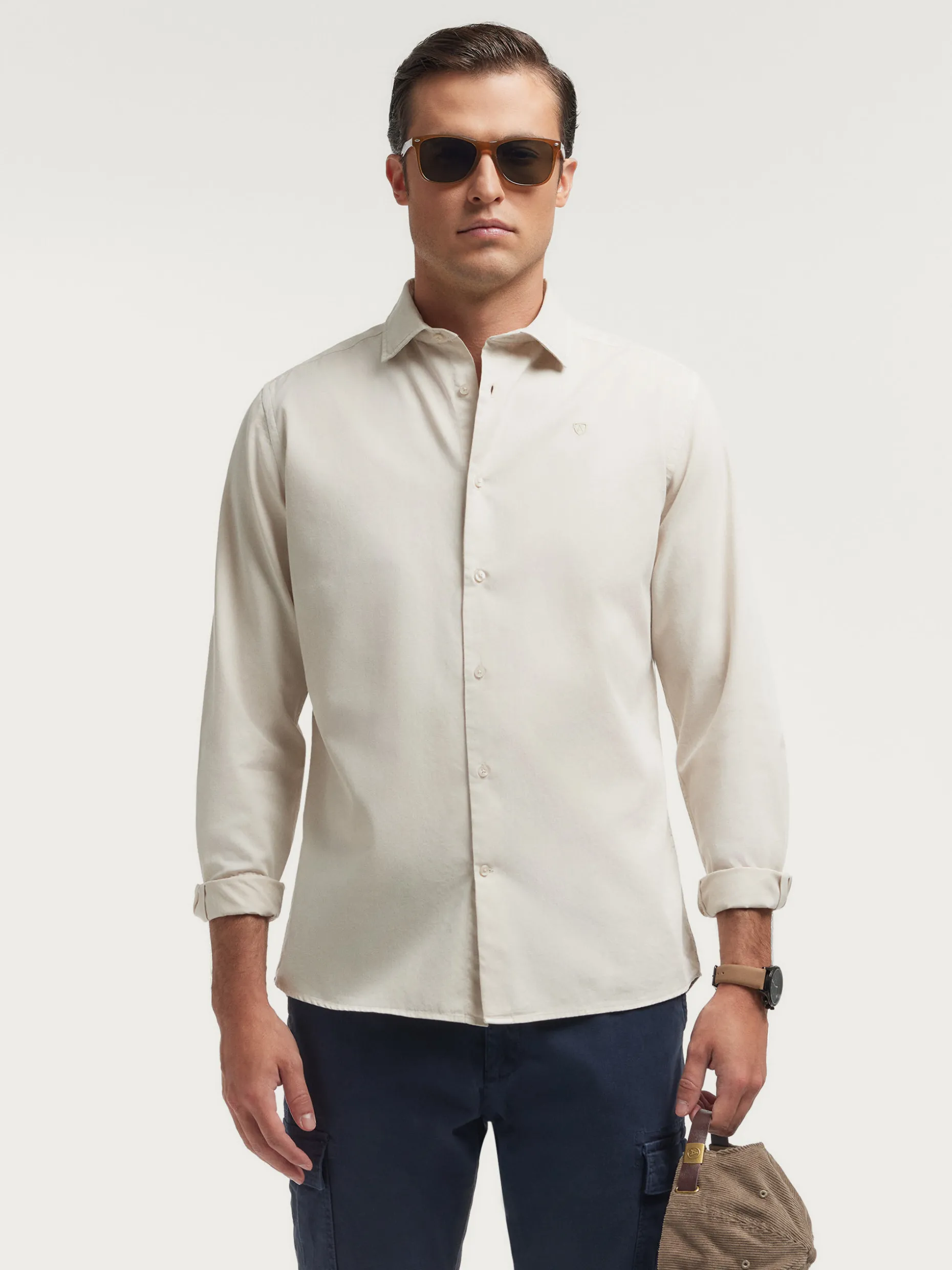 CAMISA TWILL DYE <Alvaro Moreno Best