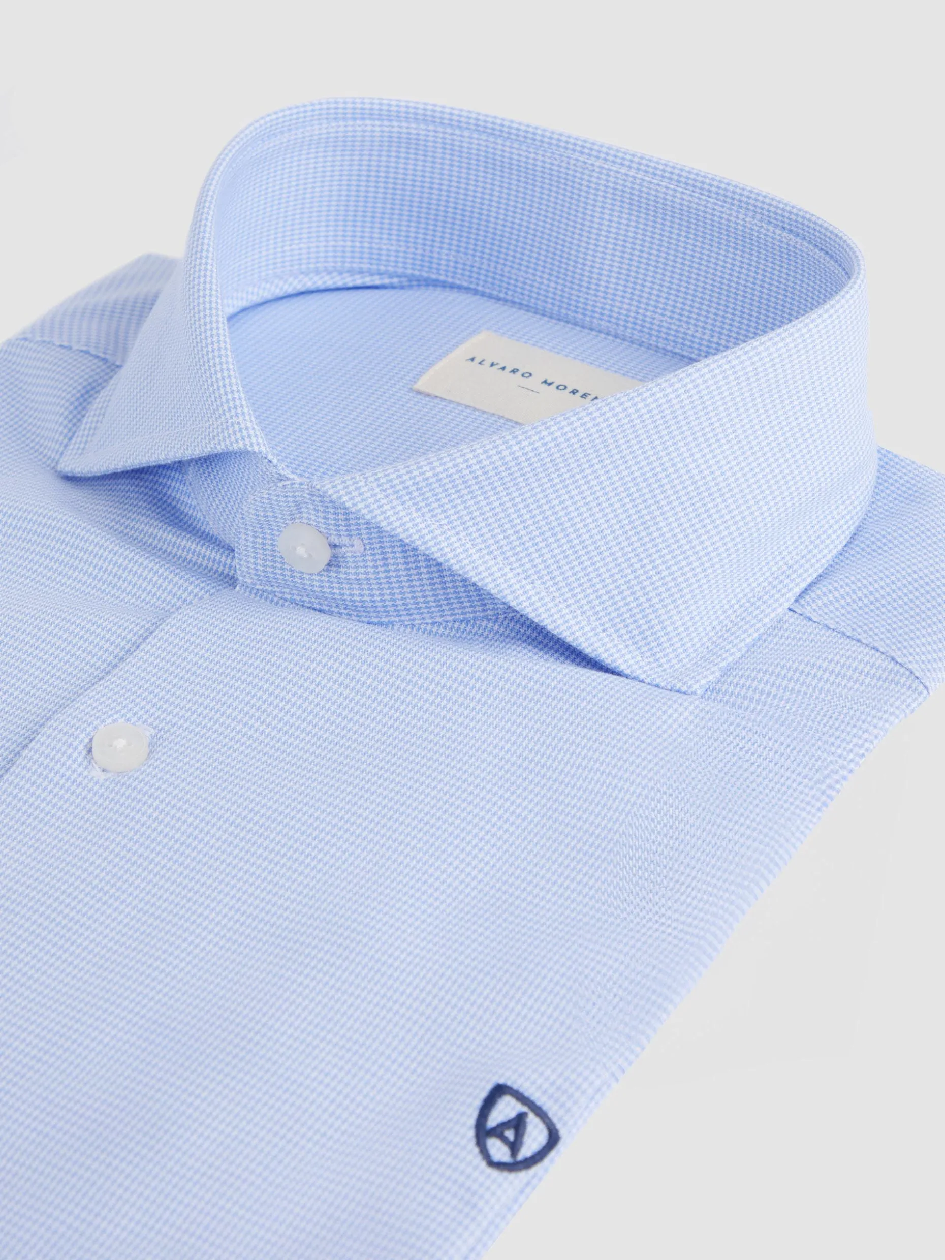 CAMISA VESTIR PATA GALLO <Alvaro Moreno Shop