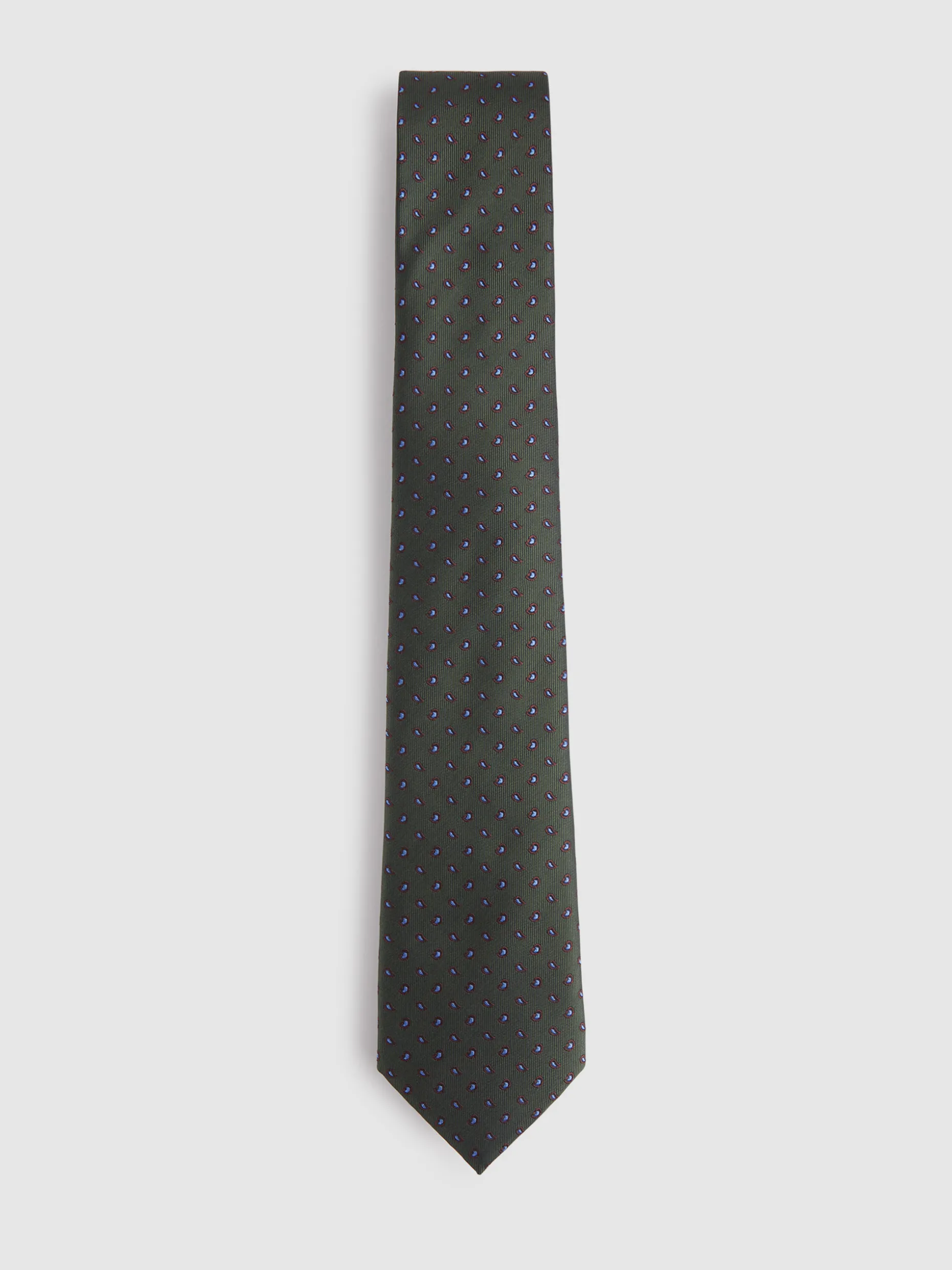 CORBATA JACQUARD MF VERDE<Alvaro Moreno Best Sale