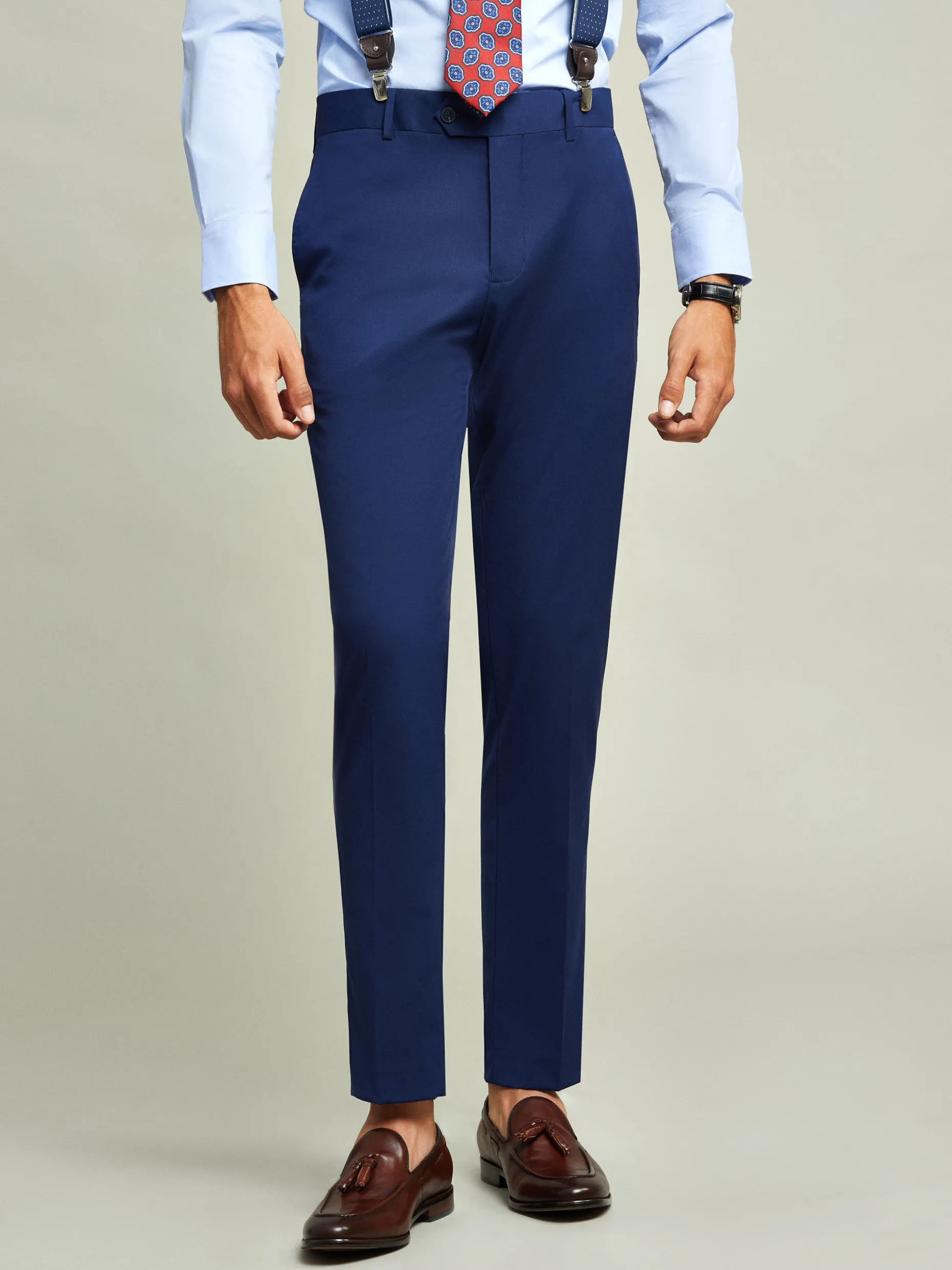 PANTALON PLAIN SLIM <Alvaro Moreno Discount