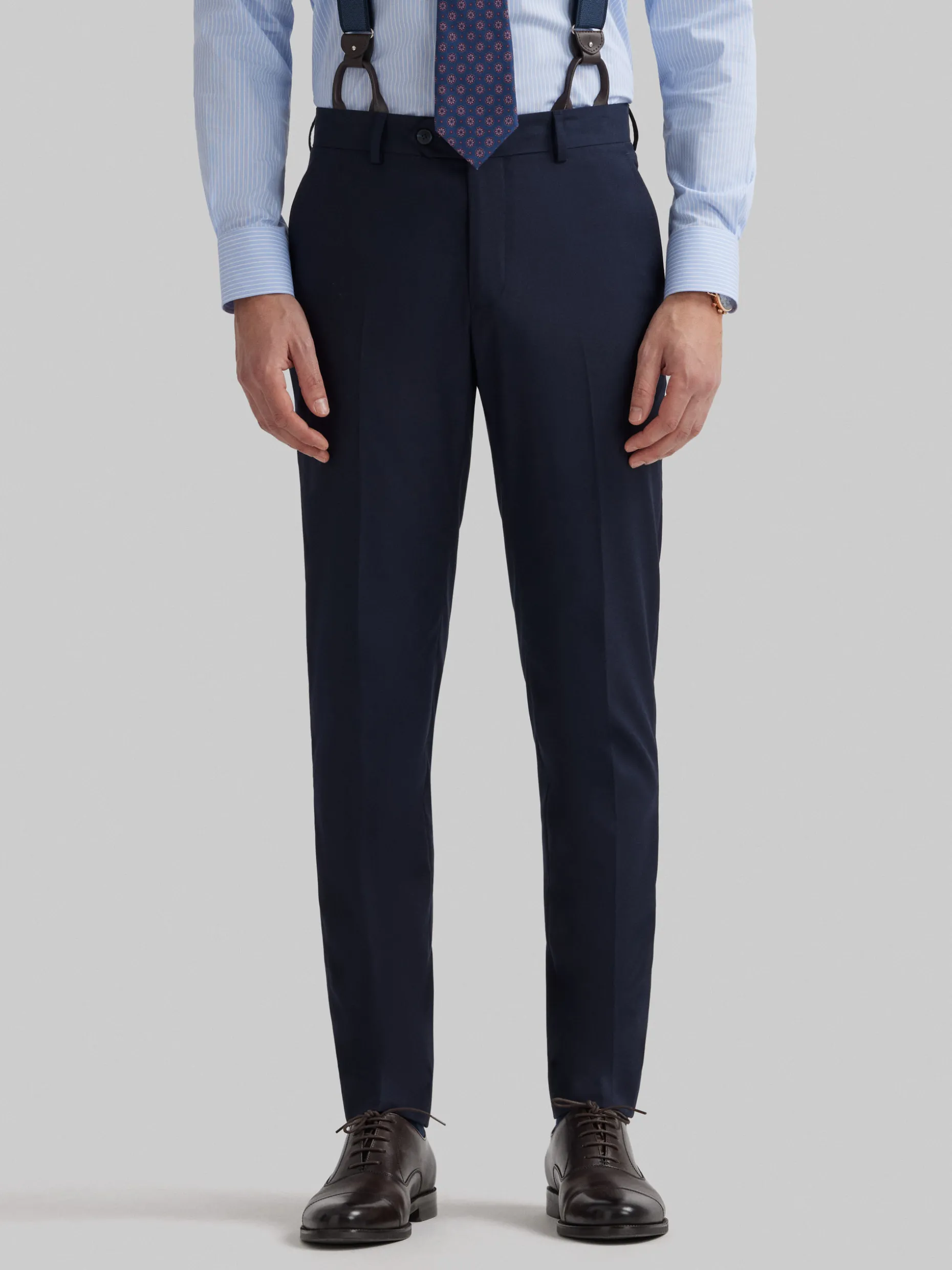 PANTALON TWILL CRUZADO <Alvaro Moreno Clearance