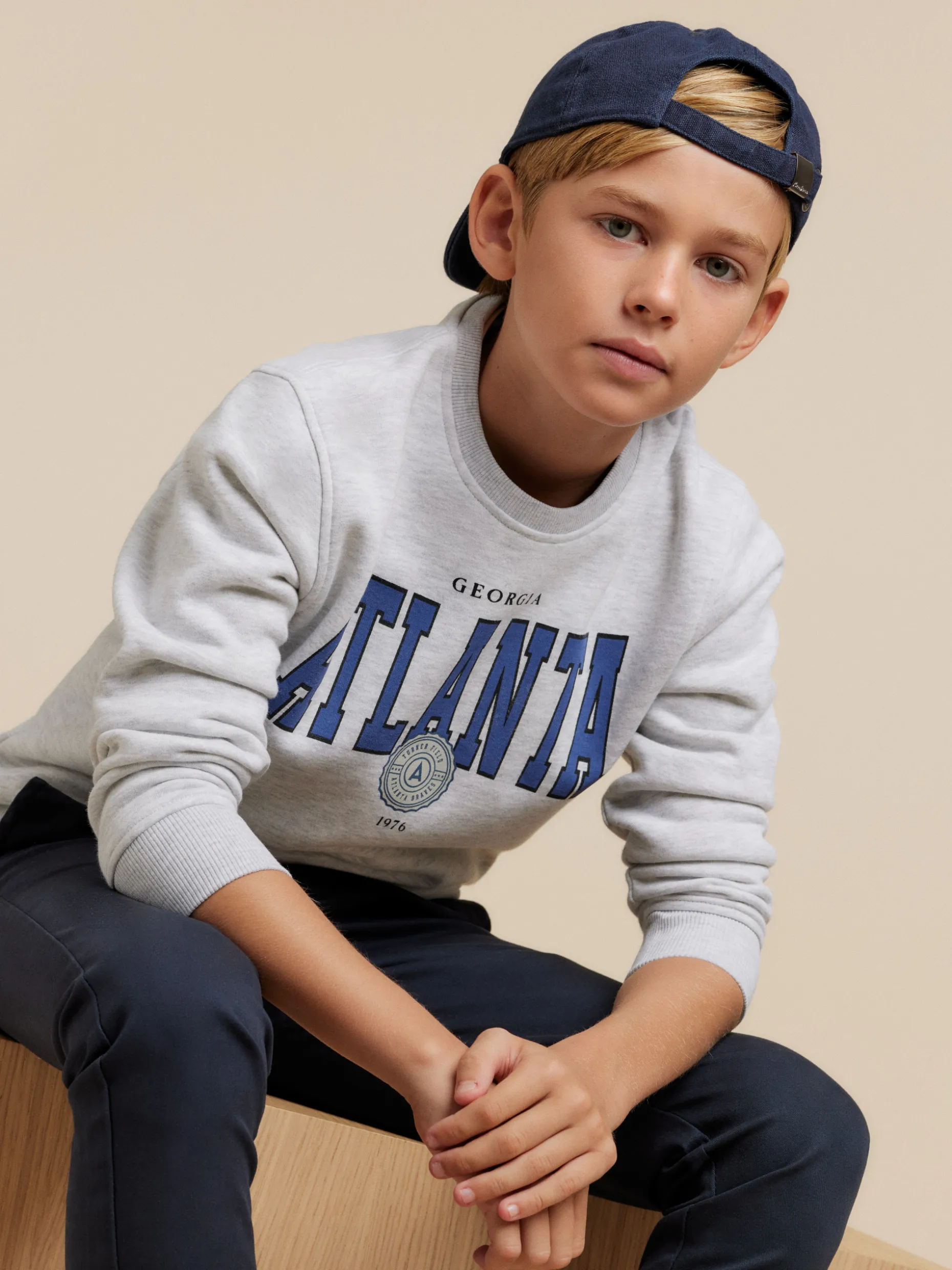 SUDADERA ATLANTA KIDS <Alvaro Moreno Outlet