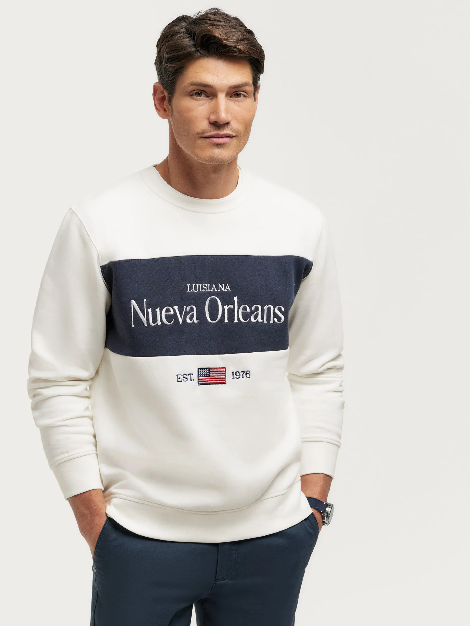 SUDADERA ORLEANS <Alvaro Moreno Outlet